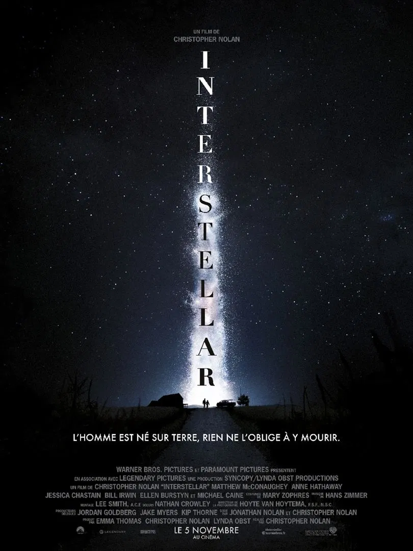 poster of the movie Interstellar