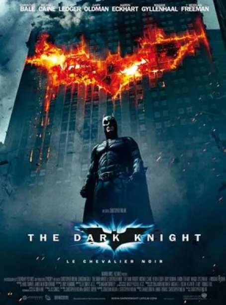 Affiche du film The Dark Knight cliquable pour accéder à la bande annonce du film